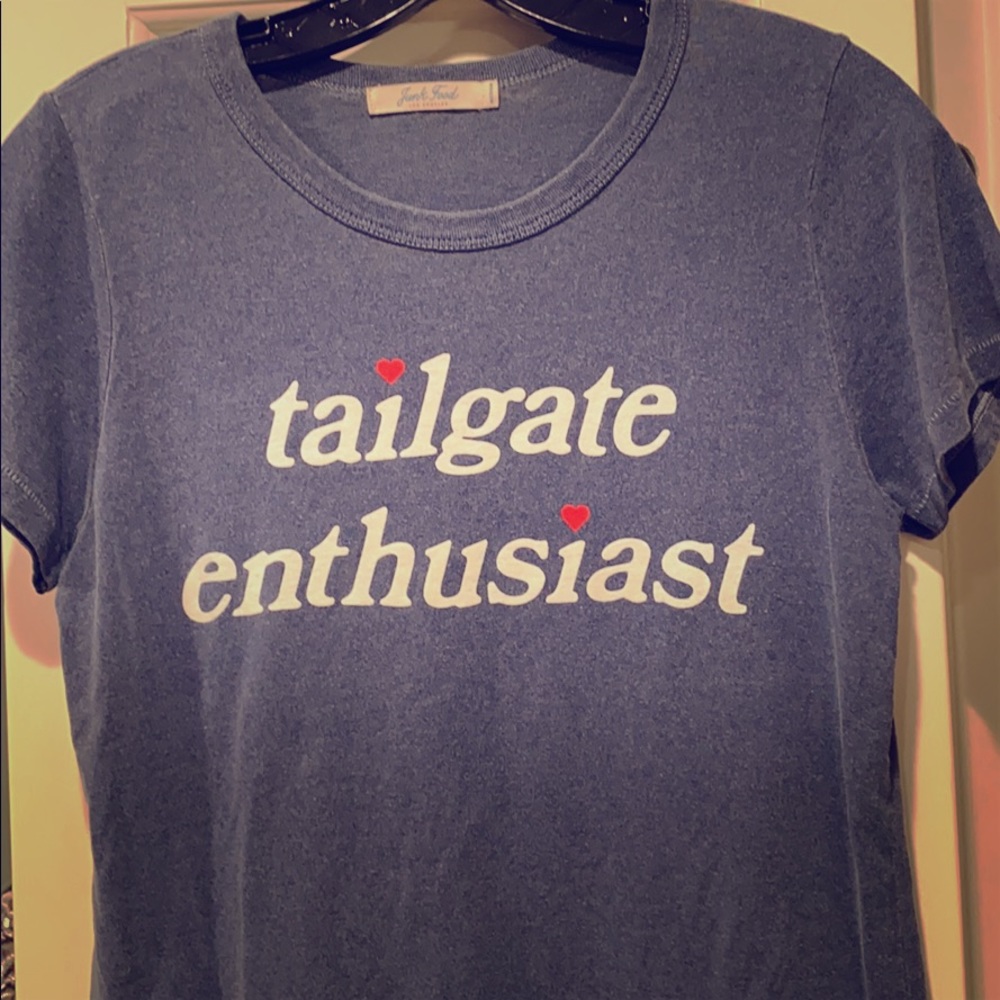 Junk Food tailgate tshirt 🌟